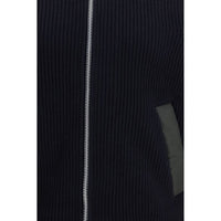 Sacai Blue Wool Oves Aries Sweatshirt