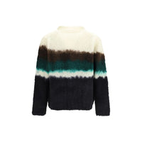 Sacai Multicolor Wool Oves Aries Cardigan