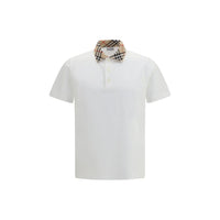 Burberry White Cotton Top