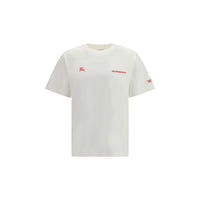 Burberry White Cotton T-Shirt