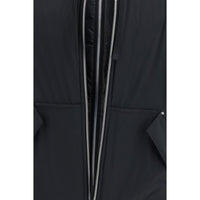 Moose Knuckles Black Nylon Full-Length Jacket