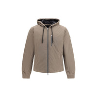 Moose Knuckles Beige Nylon Full-Length Jacket