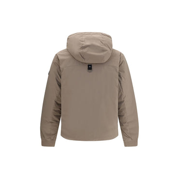 Moose Knuckles Beige Nylon Full-Length Jacket