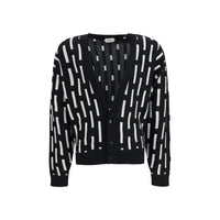 Versace Multicolor Wool Oves Aries Cardigan