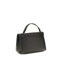 Zanellato Black Calf Leather Bos Taurus Shoulder Bag