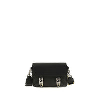Fendi Black Calf Leather Bos Taurus Shoulder Bag