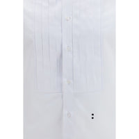 Fendi White Cotton Dress Shirt