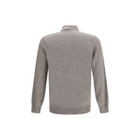 Brunello Cucinelli Gray Cashmere Polo Shirt