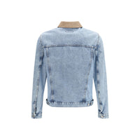 Brunello Cucinelli Blue Cotton Denim Jacket