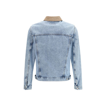 Brunello Cucinelli Blue Cotton Denim Jacket