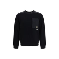 Moose Knuckles Black Nylon Sweatshirt