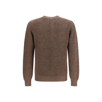Brunello Cucinelli Brown Linen Sweatshirt