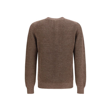 Brunello Cucinelli Brown Linen Sweatshirt