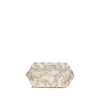 Brunello Cucinelli Beige Silk Shoulder Bag