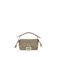 Fendi Beige Lamb Ovis Aries Aries Shoulder Bag