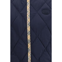 Burberry Blue Polyamide Sleeveless Jacket