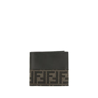 Fendi Brown Calf Leather Bos Taurus Wallet