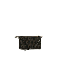 Fendi Brown Polyester Shoulder Bag