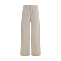 Fendi Beige Cotton Jeans Denim