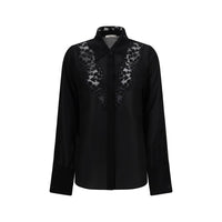 Fendi Black Silk Blouse