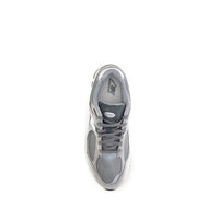 New Balance Gray Polyester Athletic Sneakers