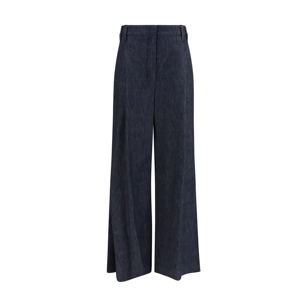 Brunello Cucinelli Blue Cotton Jeans Denim