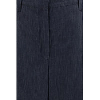 Brunello Cucinelli Blue Cotton Jeans Denim
