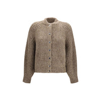 Brunello Cucinelli Brown Cashmere Cardigan