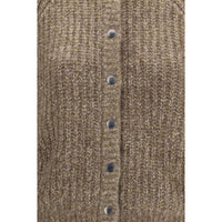Brunello Cucinelli Brown Cashmere Cardigan