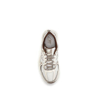 New Balance Silver Fabric Athletic Sneakers