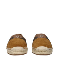 Christian Louboutin Brown Leather Espadrilles
