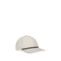 Brunello Cucinelli White Cotton Cap (Baseball Hat)