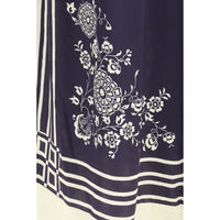 Alemais Blue Silk Casual Pants