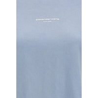 Alexander Wang Blue Cotton T-Shirt