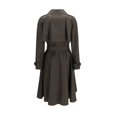 Burberry Bicolor Cotton Coat