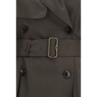 Burberry Bicolor Cotton Coat