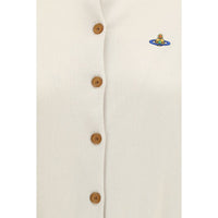 Vivienne Westwood White Cotton Cardigan
