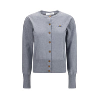 Vivienne Westwood Gray Cotton Cardigan