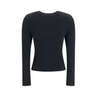 Alexander Wang Black Cotton Long Sleeve T-Shirt
