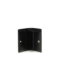 Vivienne Westwood Black Calf Leather Bos Taurus Wallet