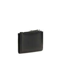 Vivienne Westwood Black Calf Leather Bos Taurus Wallet