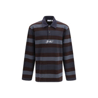 Off-White Multicolor Cotton Polo Shirt