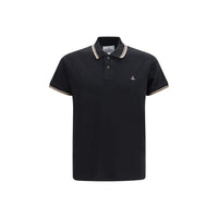 Vivienne Westwood Black Cotton Polo Shirt