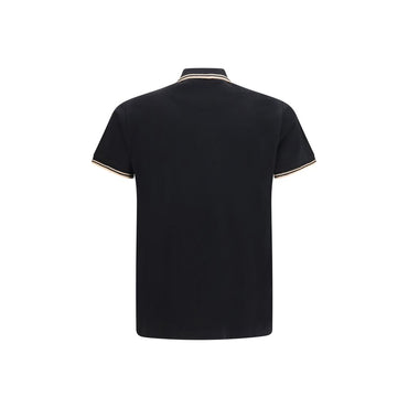 Vivienne Westwood Black Cotton Polo Shirt