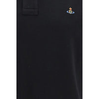 Vivienne Westwood Black Cotton Polo Shirt