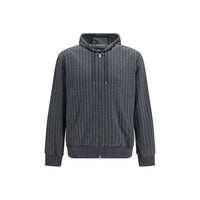 Herno Gray Cotton Sweatshirt
