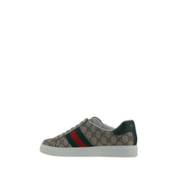 Gucci Beige Polyethylene Low Top Sneakers