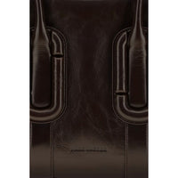 Marc Jacobs Brown Calf Leather Bos Taurus Shoulder Bag