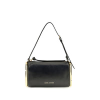 Marc Jacobs Black Calf Leather Bos Taurus Shoulder Bag