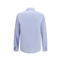 Valentino Garavani Blue Cotton Dress Shirt